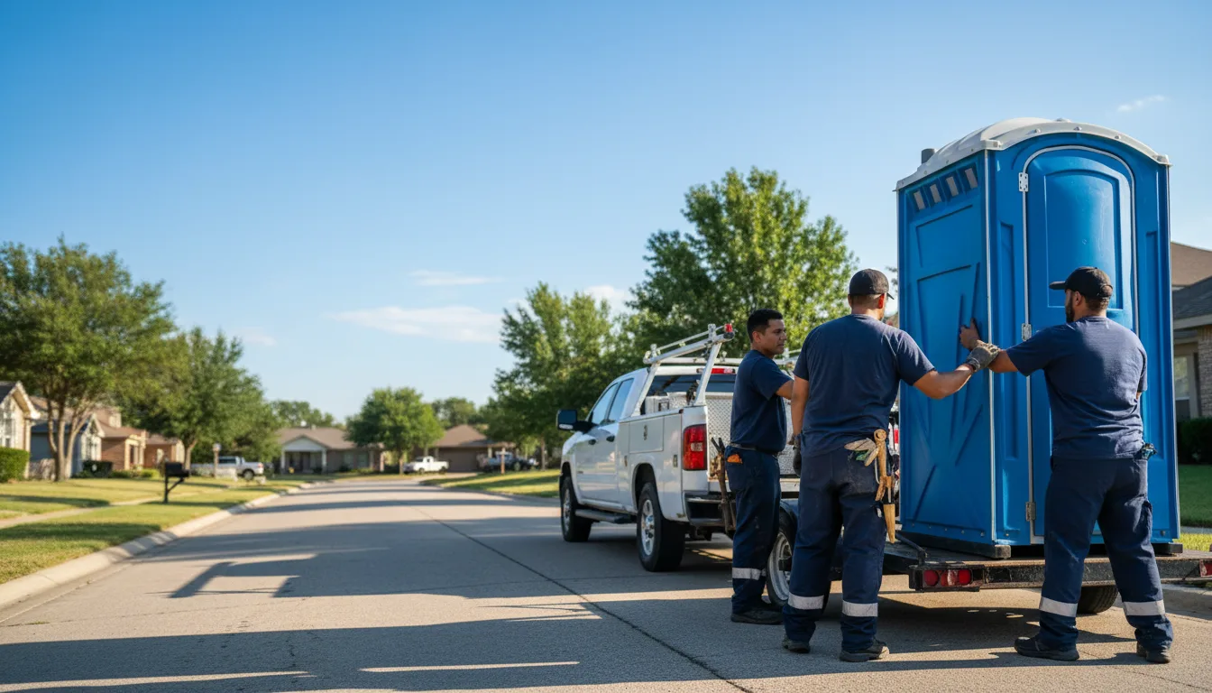 Portable Toilet Rental in Effort, PA near me